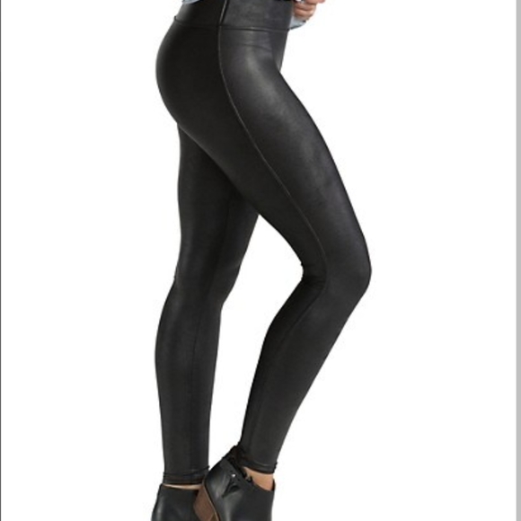 Spanx faux leather leggings - Picture 3 of 8